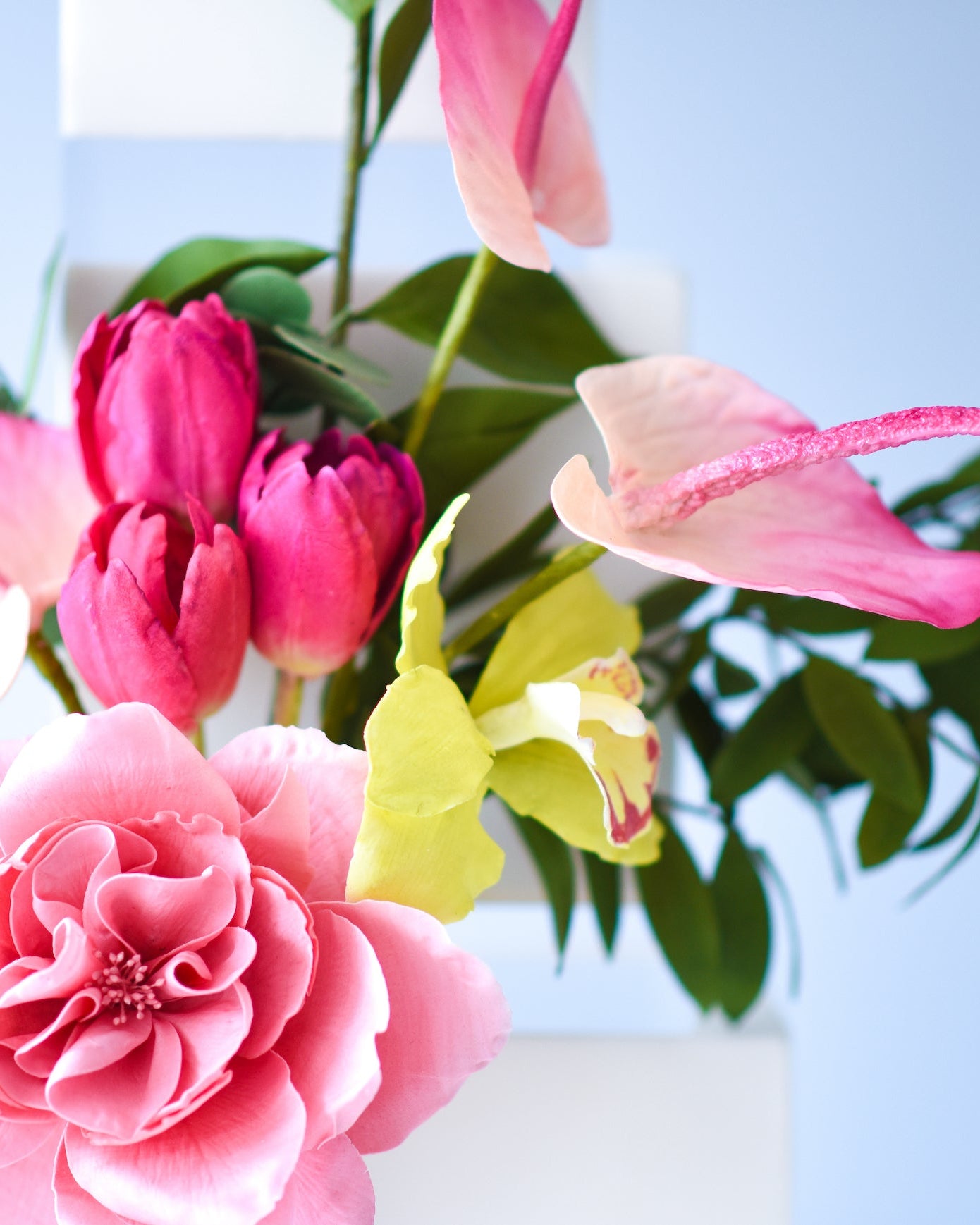 PropBundles - 30mm Square Ultra Polished Acrylic Cake Spacers - Prop Options