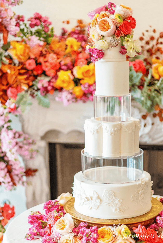 PropBundles - Round Acrylic Fillable Clear Tiers - Prop Options