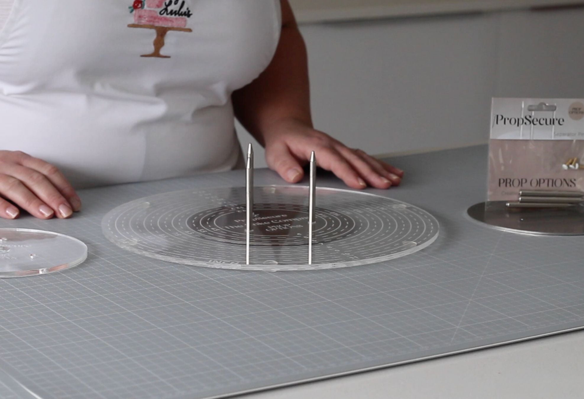 The Cake Compass - Decorating Aid - Prop Options