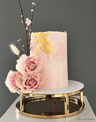 10" Round Metallic Cake Separator - Prop Options