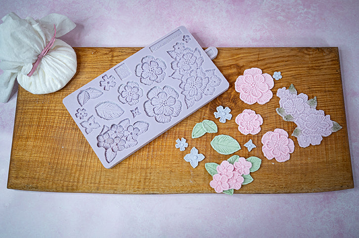 brush embroidery silicone mould