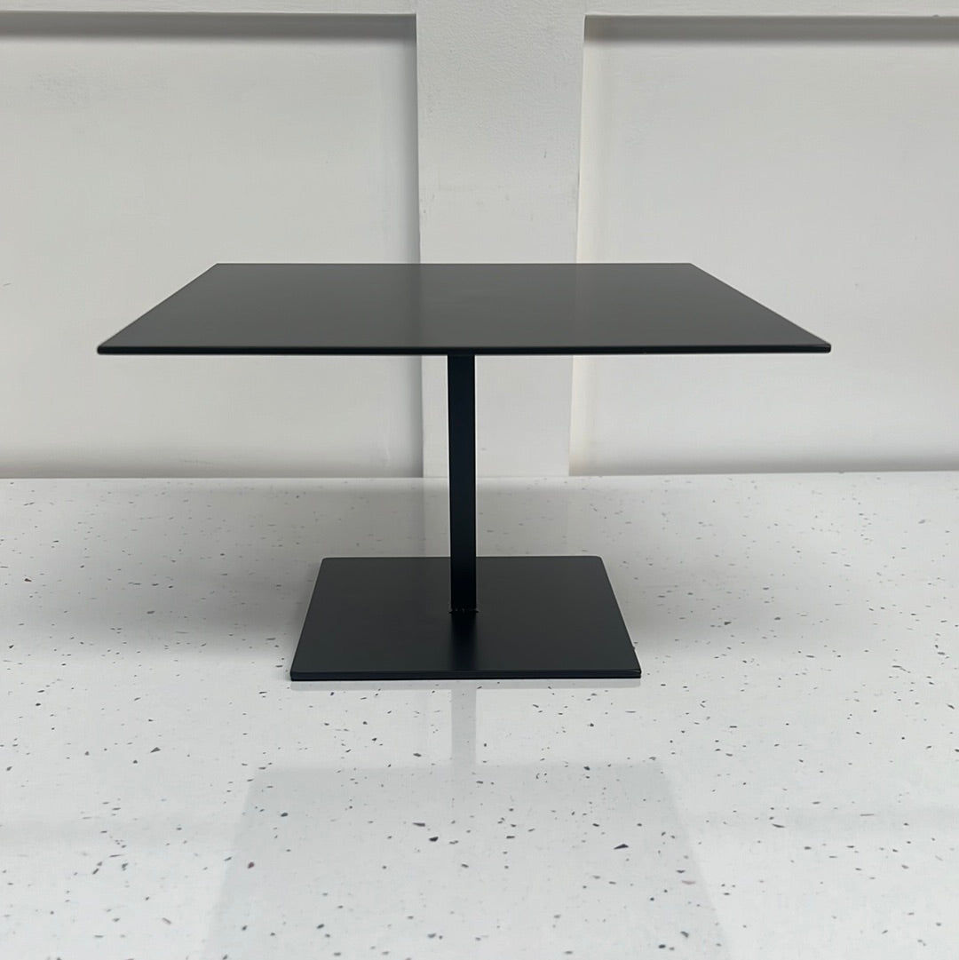 Outlet Square Black Stiletto Cake Stand - 10" x 4" - Imperfect - Prop Options