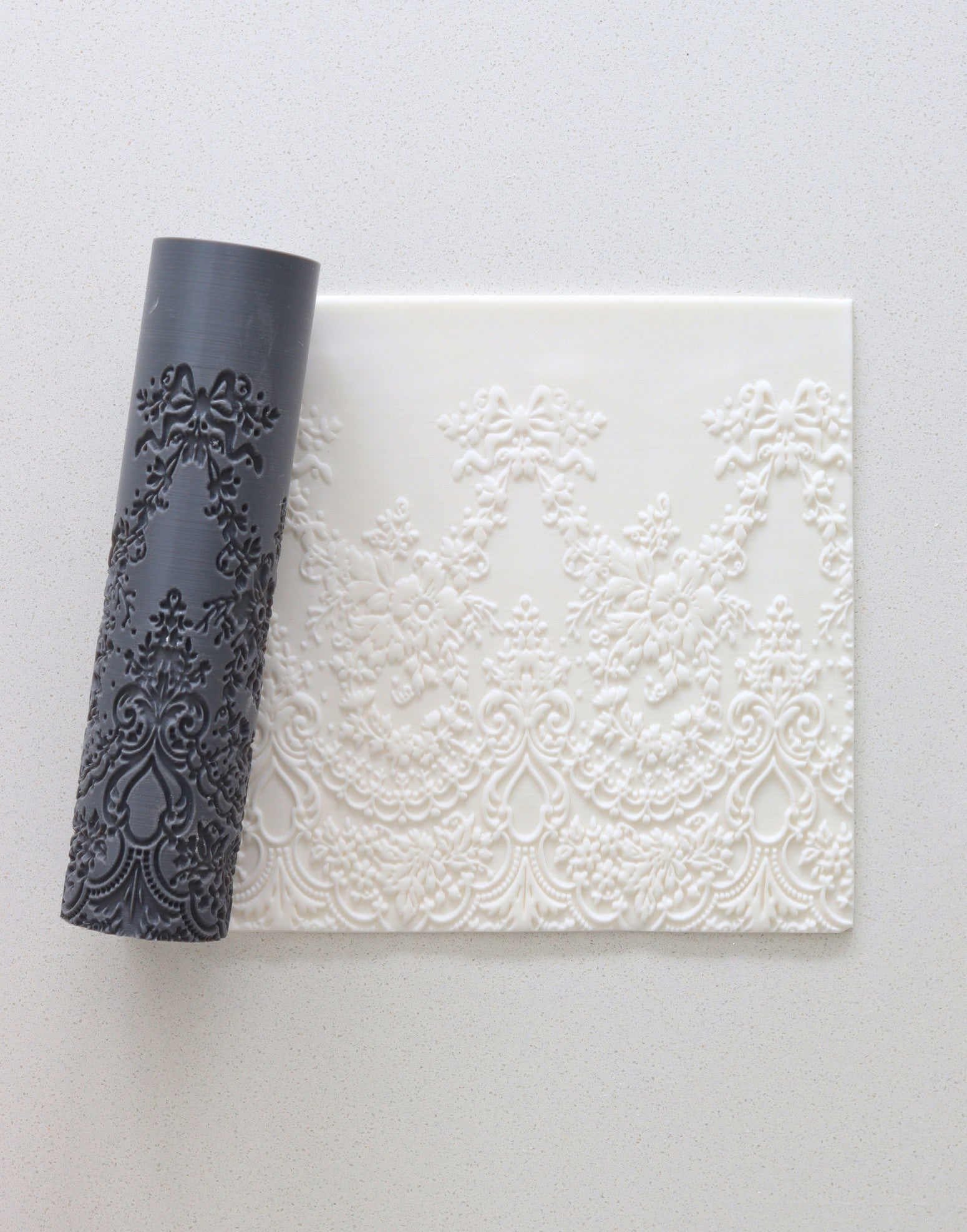 93 - Fluer D'Amour - Prop Options × EKats Collection – Luxury Texture Rolling Pins