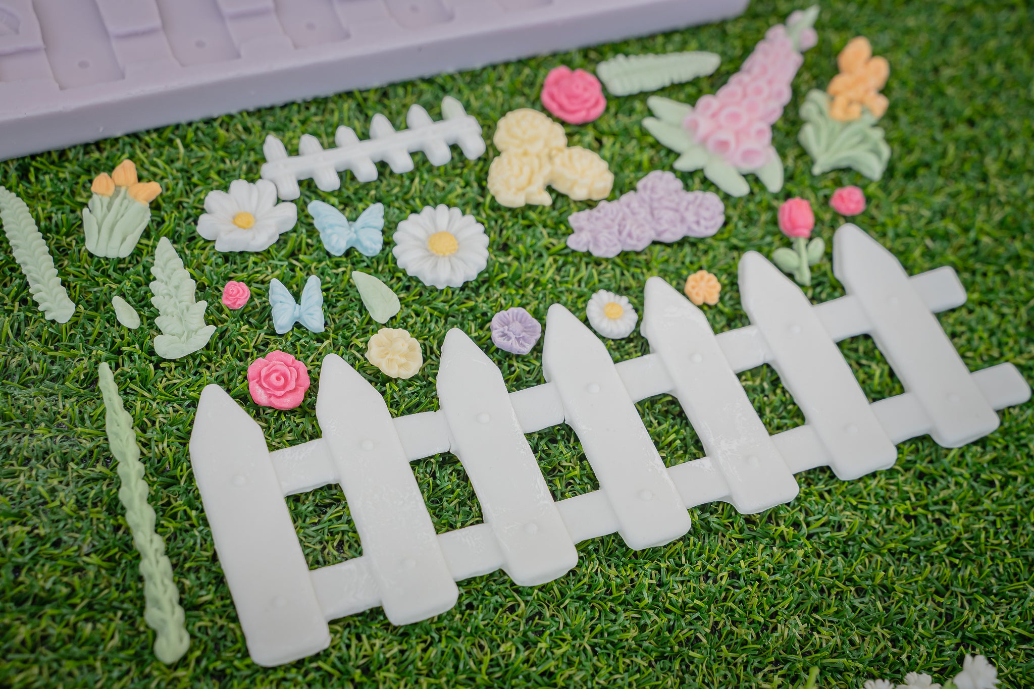 Country Garden Silicone Mould