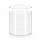 Round Acrylic Fillable Clear Tiers - Prop Options