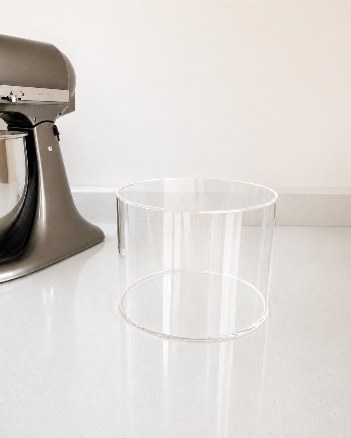 Round Acrylic Fillable Clear Tiers - Prop Options