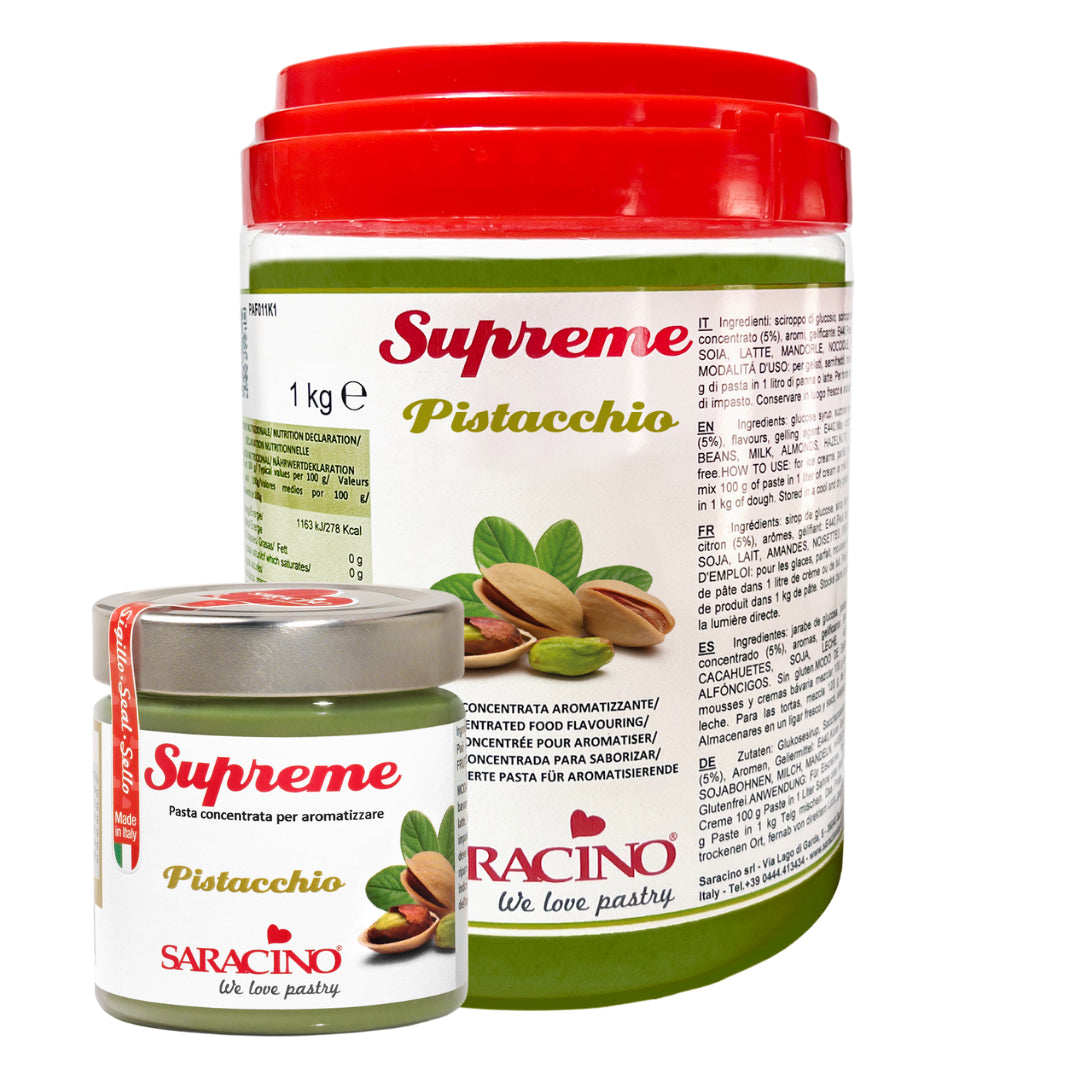 Saracino Pistachio Food Flavour Paste - 200g & 1kg Sizes