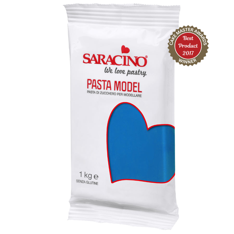 Blue Saracino Pasta Model - Flexible Modelling Paste (1kg & 250g)