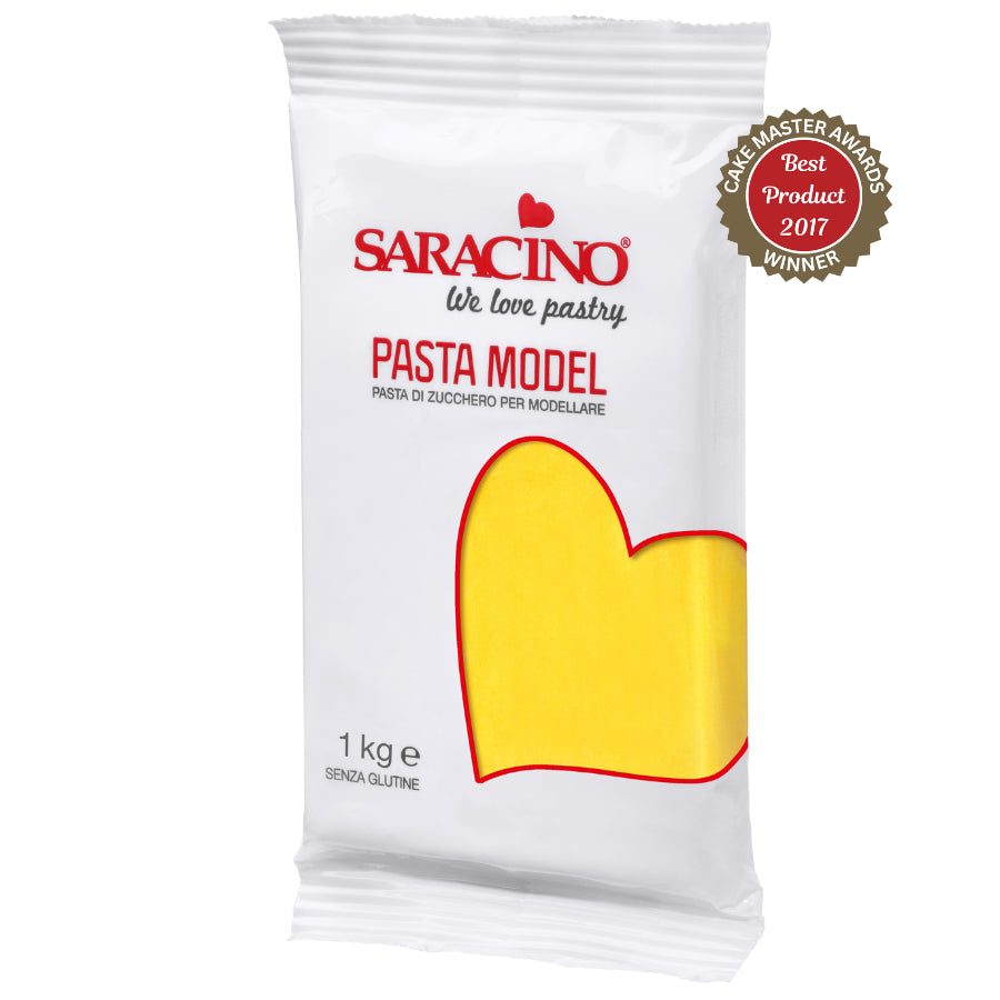 Saracino Yellow Modelling Paste - 1kg Tub