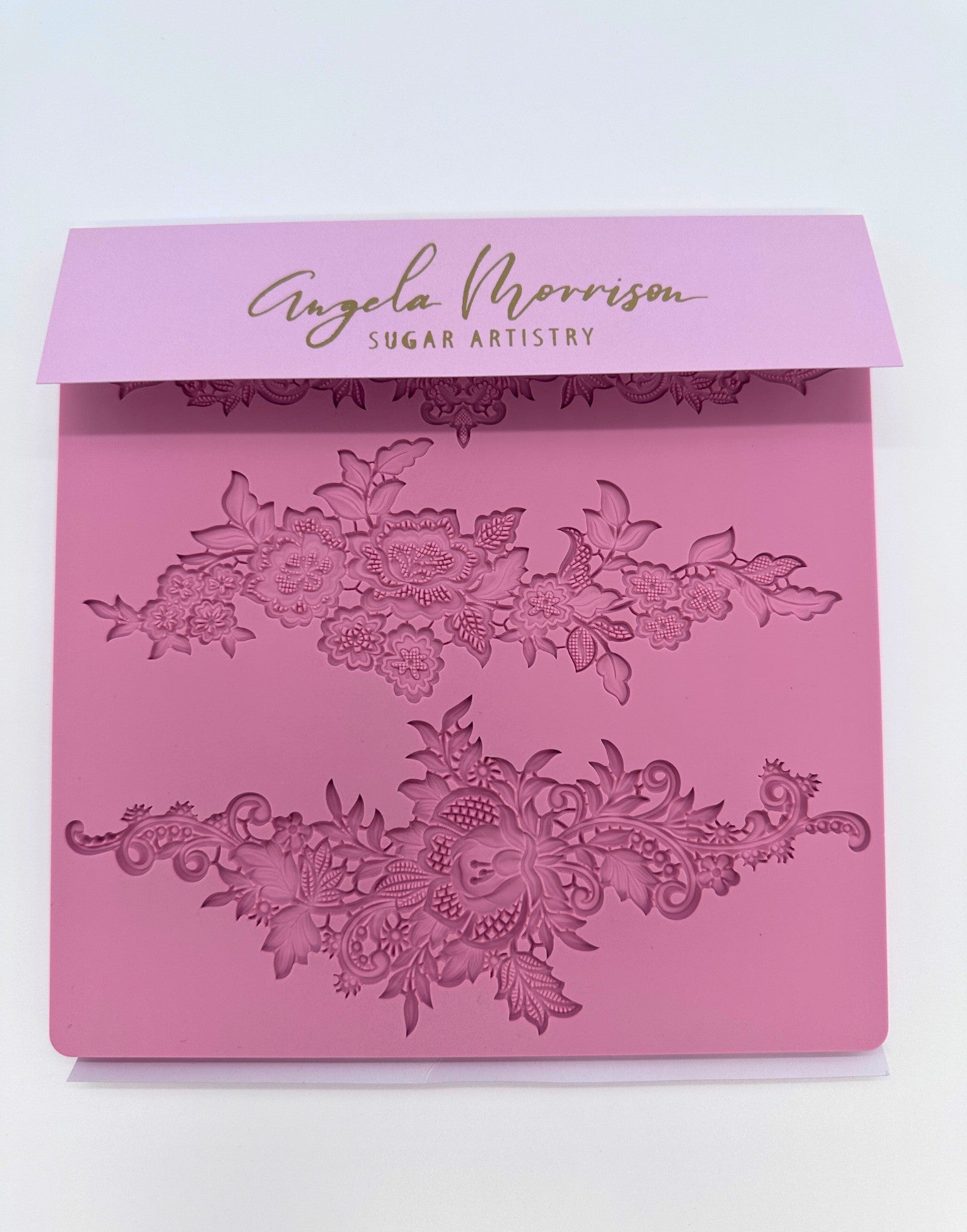 Angela Morrison Silicone Moulds – Lace & Floral Collection - Prop Options