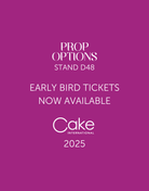 Cake International Tickets - Prop Options