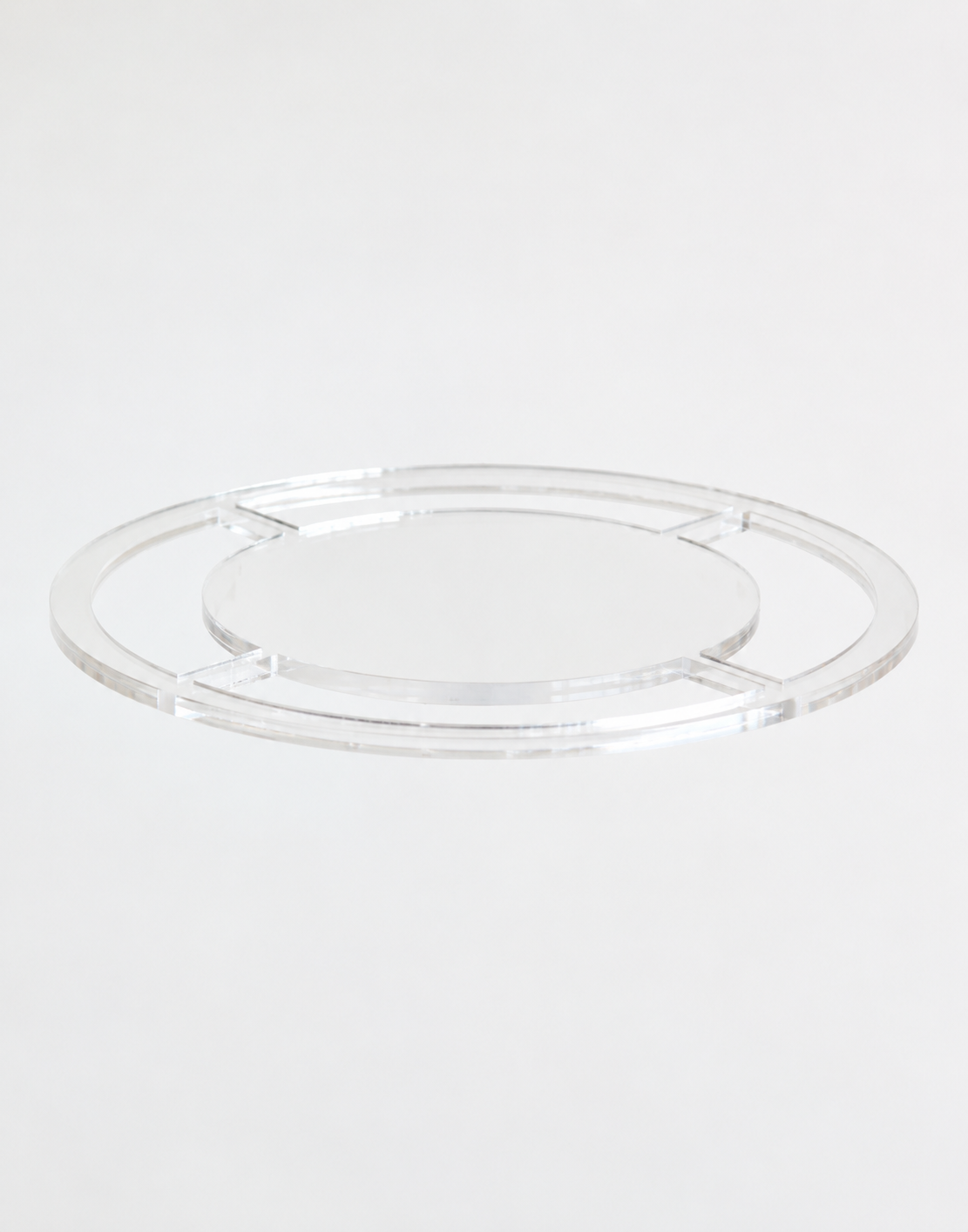 Additional Acrylic Plate - Macaron Tower - single tier plate