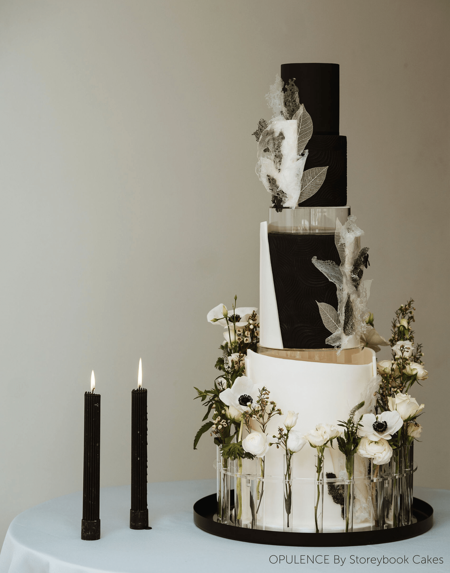 Round Acrylic Fillable Clear Tiers - Prop Options