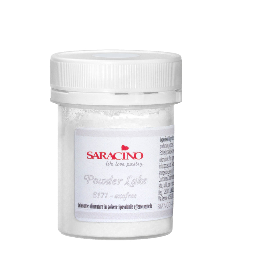 White Edible Colour Dust – Fat Soluble Powder for Cake Art