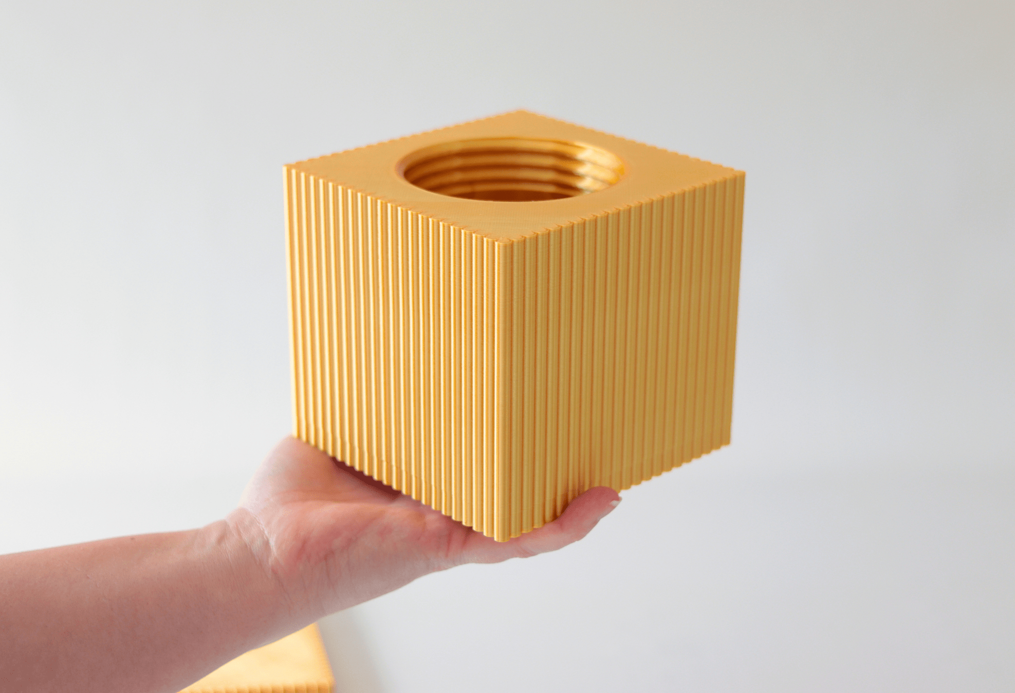 Square Reeded Cake Stand - Prop Options