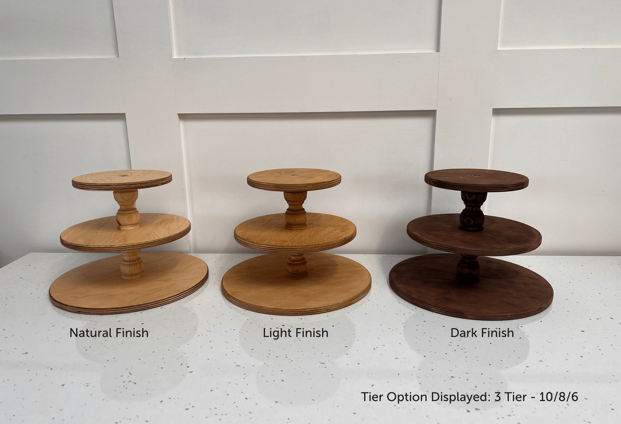 Adjustable Afternoon Tea Display Stand - Prop Options