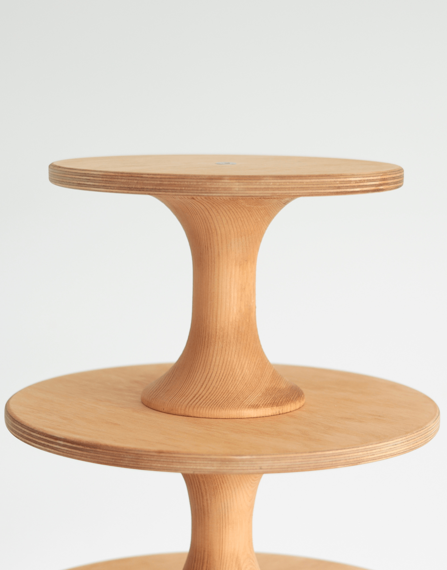 Deluxe Adjustable Scandinavian Birch Cupcake Stand - Prop Options